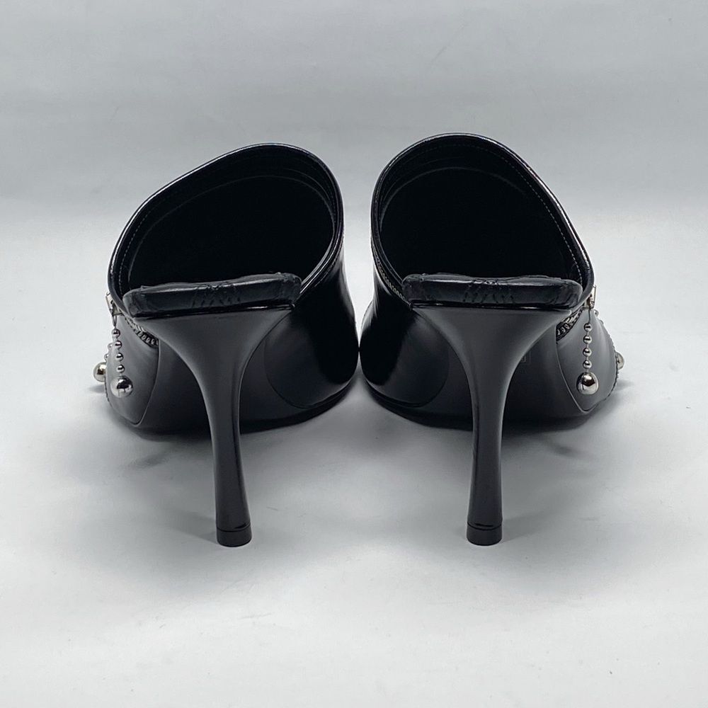 Burberry Peep High Heel Slide Sandals size 39 - Picture 9 of 12